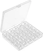 CKPSMS Brand -25PCS Plastic BOBBINS #KP-19208 Compatible with/Replacement for PFAFF Brand Ambition 1.0,1.5 Creative 1.5 Passport 2.0,3.0,260C, 140S,160S, 260S