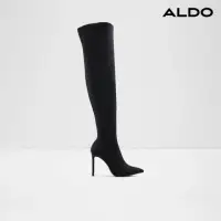 在飛比找momo購物網優惠-【ALDO】ACASSIA-彈力時尚尖頭高跟膝上長靴-女靴(