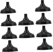 LOORGVEL 10pcs Desktop Flag Stand Stylish Plastic Mini Flagpole Holder for Office Conference Rooms Exhibitions Modern Aesthetic Easy to Transport