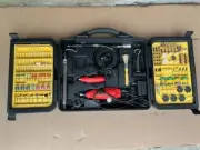 AIRCO Rotary Tool Kit with MultiPro Keyless Chuck and Flex Shaft - Accessories