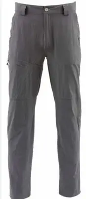 Simms Fishing Men's Guide Pant Slate Large 36-38” Waist New wTags Quick Dry