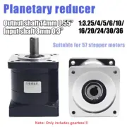 8mm Input New Planetary Gearbox Gear Head Speed Reducer for 57 Stepper Motor