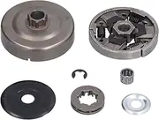Respicefinem Clutch Assembly Kit Drum Sprocket Cover Washer Bearing Chainsaw Accessories for STIHL 3 8in 7 Suitable for STIHL MS660 066 064 MS640 MS661 Chain Saw Made of Alloy