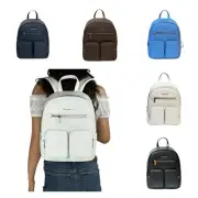MICHAEL KORS JET SET ITEM MEDIUM POCKET BACKPACK PVC LEATHER