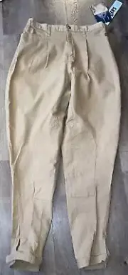 MILLER'S Sportific Collection Tan Equestrian Pants Size 32X31.5” New W 65$ Tag