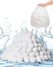 Pool Filter Balls for Sand Filter Pump 1.56 kg Reusable for Swimming Pool