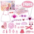 Christmas 24 Days Advent Calendar Countdown Blind Box Girl Makeup Accessories.