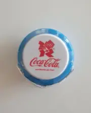 COCA-COLA COLLECTABLE 2012 LONDON OLYMPICS YO-YO BLUE YOYO