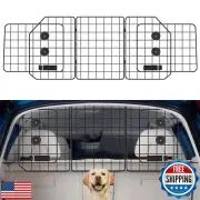 OUSHENG Car Dog Barrier for SUV, Adjustable Pet Divider Gate for Trunk Cargo