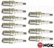 (3346) Set of 10 NGK V-Power Spark Plugs Gap 0.035 For Jaguar XJS 1991-1994 (for: Jaguar)