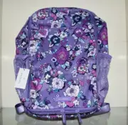 Vera Bradley Lighten Up Adventure Backpack Enchanted Garden 27122-R87 Purple NWT