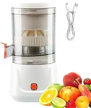 Electric Juicer Machine,Rechargeable Juicer Machine | Electric Juicer Machines with Charging Cable and Cleaning Brush, Portable Juicer for Orange, Lemon