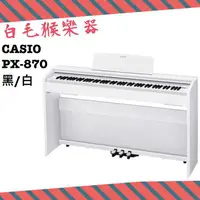 在飛比找蝦皮購物優惠-《白毛猴樂器》CASIO 新發售 Privia PX-870