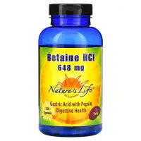 在飛比找iHerb優惠-[iHerb] Nature's Life 鹽酸甜菜堿，64