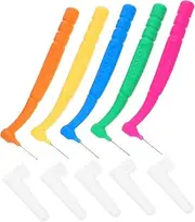 Baluue 1set Interdental Brush Brush between Teeth Gum Teeth Cleaning Tools Gum Toothbrush Interdental Cleaning Brush Tooth Cleaning Brush Interproximal Brush Floss Plastic 50pcs