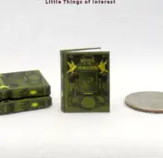 THE MYTHS OF NORSEMEN 1:12 Scale Miniature Readable Illustrated Book Vikings