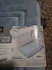 Member's Mark Quick-Dry Memory Foam Bath Mat, Greystone, 24" x 36"