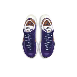 Sacai x Nike Vaporwaffle 紫橘 休閒鞋 DD1875-500 US5 紫橘
