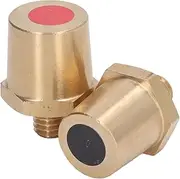 M8 Male Thread Brass Battery Terminal Charging Post Connector Positive Negative Battery Post Adapter for Car Truck Motorcycle