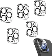 Camera Lens Protector 5-Pack for iPhone 15 Pro Max/15 Pro/14 Pro Max & Future Models 9H Tempered Glass,Anti-Glare Coating HD Clarity Case-Friendly Design
