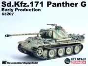 Dragon 1/72 Sd.Kfz.171 Panther G Early Type Military Tank Finished Model 63207