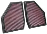 K&N Fits 18-19 BMW M5 V8 4.4L F/I Turbo Replacement Air Filter (Two Per Box)