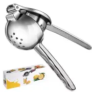 Lemon Squeezer, Stainless Steel Citrus Press Juicer Heavy Duty with Large Met...