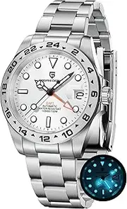 [CEYADG] Pagani Design GMT Watches for Men Automatic Wristwatch Stainless Steel Sapphire Glass Mechanical Watch
