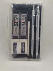 Nicpro-Metal Mechanical Pencil Set, 2 Sizes, 0.5 & 0.7Mm, Mechanical Pencil Set
