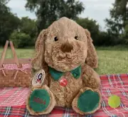 New Dog Toy Large Plush Floppy Squeaks PetsMart Cocker Spaniel