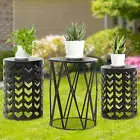 Set of 3 Stacking Coffee Tables for Living Room End Tables, Nesting Side Table,