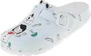 [Wzmzjy] Unisex Garden Clogs Footwear, Easy-to-Wear Shoes for Outdoor Use - Sizes 40 41 Light Blue