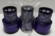 3 Dyson 96908201 Filters For Cyclone V10, Total Clean and Dyson SV12 Animal Pro.