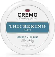 [Cremo] Barber Grade Hair Styling Thickening Paste For Men | High Hold & Low Shine | 113g