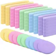 HIDOSNG 20 Pcs Facial Sponge Compressed Face Cleansing round Face Sponge Pads...
