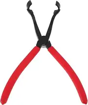 JECOMPRIS Drum Brake Tool Brake Bending Tool Wire Bending Pliers Brake Spring Removers Carbon Steel Red