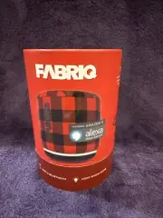 FABRIQ Alexa-Enabled Smart Speaker - Portable Bluetooth Audio Small Compact