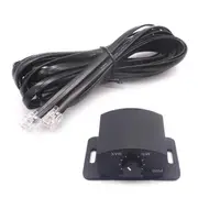 Amplifier Replacement Bass Knob Control Remote 6Pin Subwoofer Remote Volumes Adjustment Control Kno Black