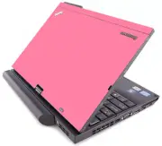 PINK Vinyl Lid Skin Cover Decal fits IBM Lenovo ThinkPad X220T X230T Laptop