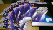 Star Trek Puzzle Fleet (ALL 8 Kits-- 6 Federation; 2 Klingon) -- New and Sealed
