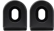 Bicycle Crank Arm Cover, 2 Pairs Crank Arm Covers, Crank Arm Protection, Bicycle Crank Protection, Unisex Crank Armor Crank Protection, Crankset, for MTB Mountain Bike, Road Bike, Black