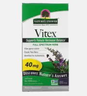 Nature's Answer, Vitex, Full Spectrum Herb, 40 mg, 90 Vegetarian Cap