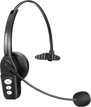 Conambo Bluetooth Headset V5.0, Wireless Headset with Noise Cancelling Microphon
