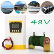 Dual MPPT Solar & Wind Charge Controller Regulator DC 48V Auto PV System 3000W