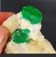 97-GM Collection Grade Emerald Crystal Terminated Perfect Specimen From Pakistan