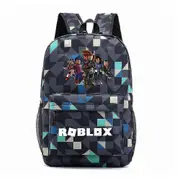 Roblox Galaxy Laptop Backpack For Teens Kids Girls Boys School Bags Bookbag Waterproof Lightweight College Travel Rucksack Daypack -NMAOV Diamond Blue