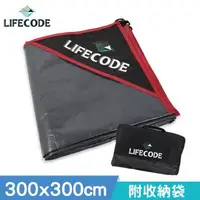 在飛比找森森購物網優惠-LIFECODE-加厚防水PE地墊/地席300x300cm