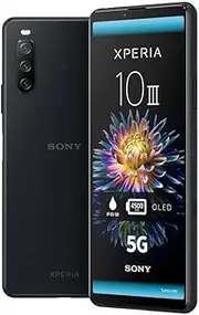 [Sony] Xperia 10 III 6" Double SIM Hybrid Android 11 5G USB Type-C 6 Go 128 Go 4500mAh Black