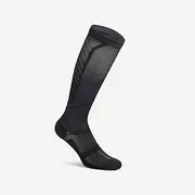 [Decathlon] Compression Socks Black Size UK 9-11.5 L Default - Compression Socks