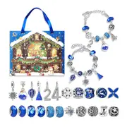24 Days Christmas Countdown Calendar Advent Calendar Blind Box DIY Bracelet Jewelry Making Kit